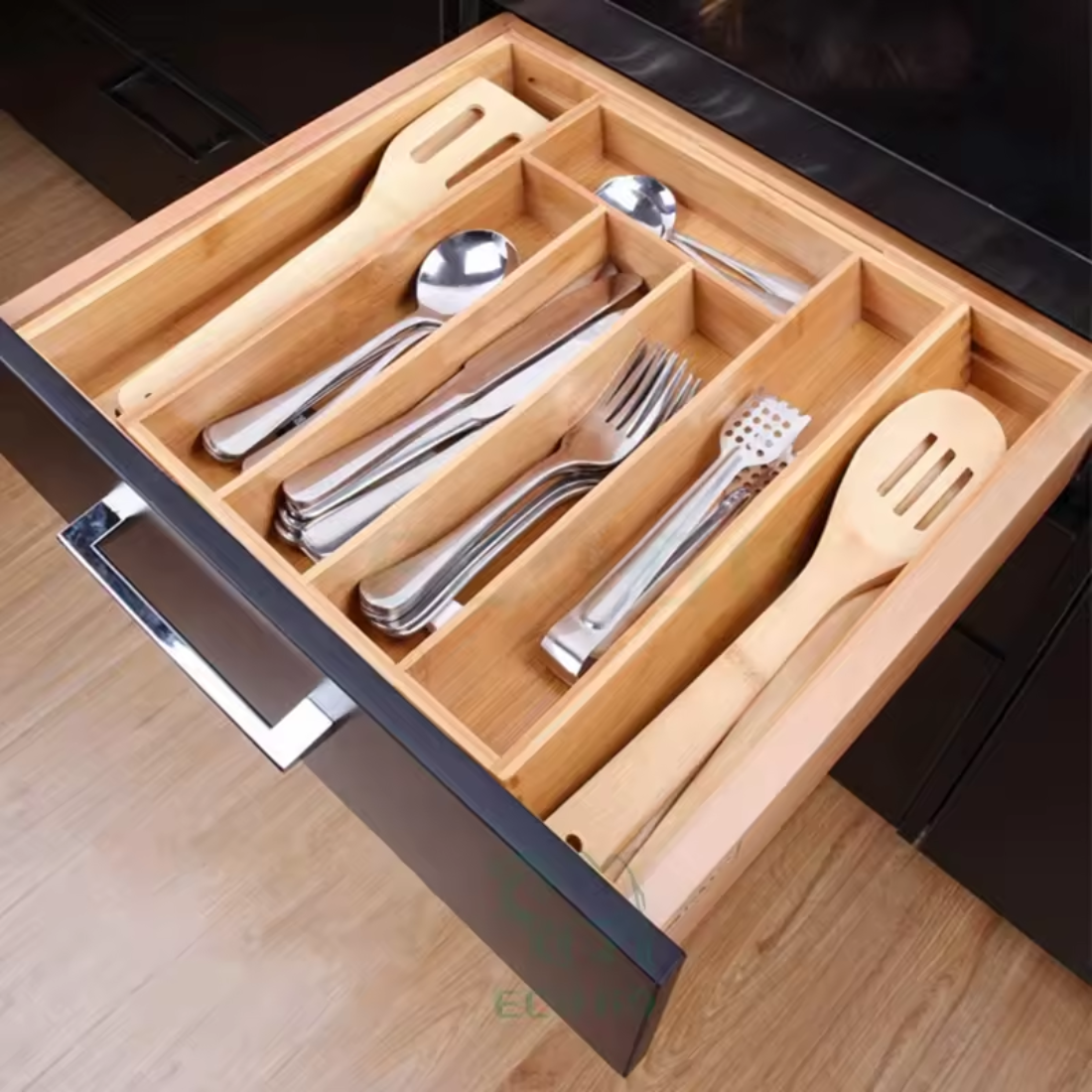 Organizador de Cajones · Bambú