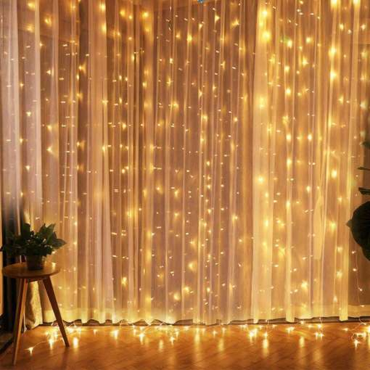 Cortina Led Vintage · 2x3 m. · Cálida